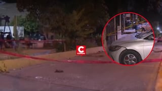 SMP: sicarios motorizados asesinan a padre de familia dentro de su auto frente a su bebé
