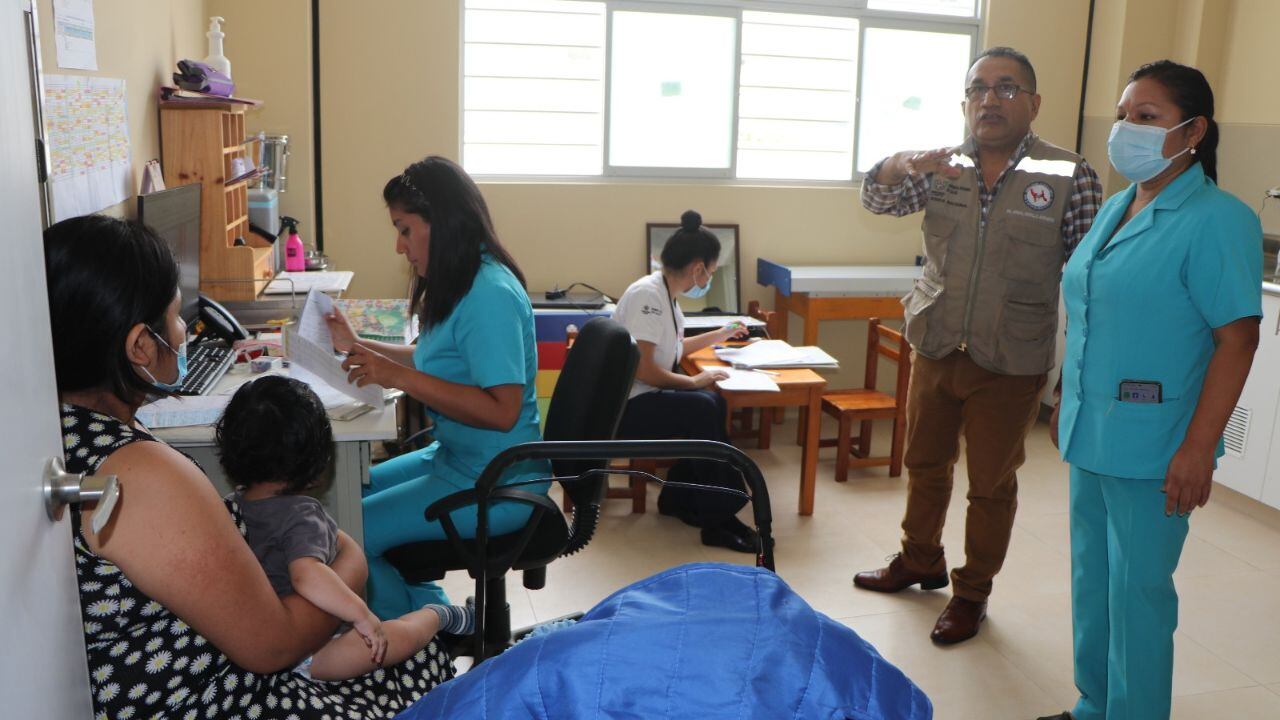 Gerente regional de Salud, Aníbal Morillo Arqueros, supervisó inicio de atenciones de dicho establecimiento.