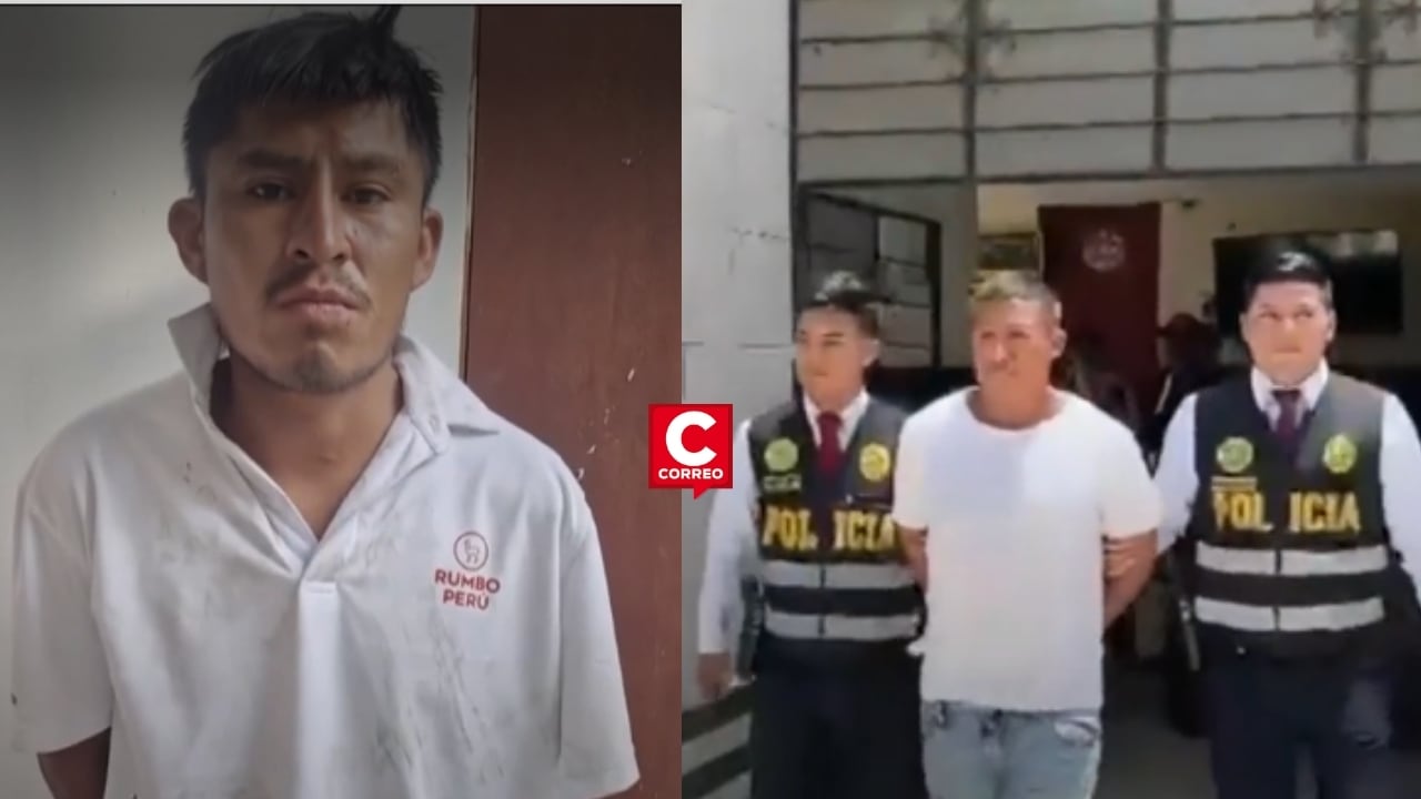 Callao: transportistas capturan a dos presuntos extorsionadores con amplio historial delictivo en Ventanilla. Composición: Diario Correo.