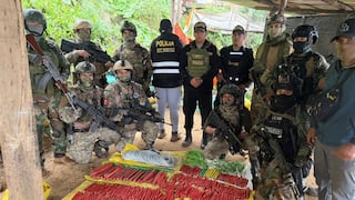 La Libertad: Incautan artefactos explosivos durante operativo en Pataz