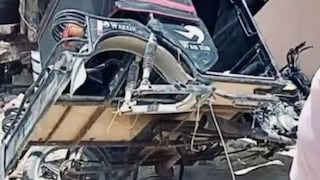 Piura: Hallan mototaxi reportada como robada en la provincia de Sechura