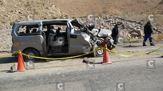Grave accidente de tránsito deja una persona muerta en Toquepala