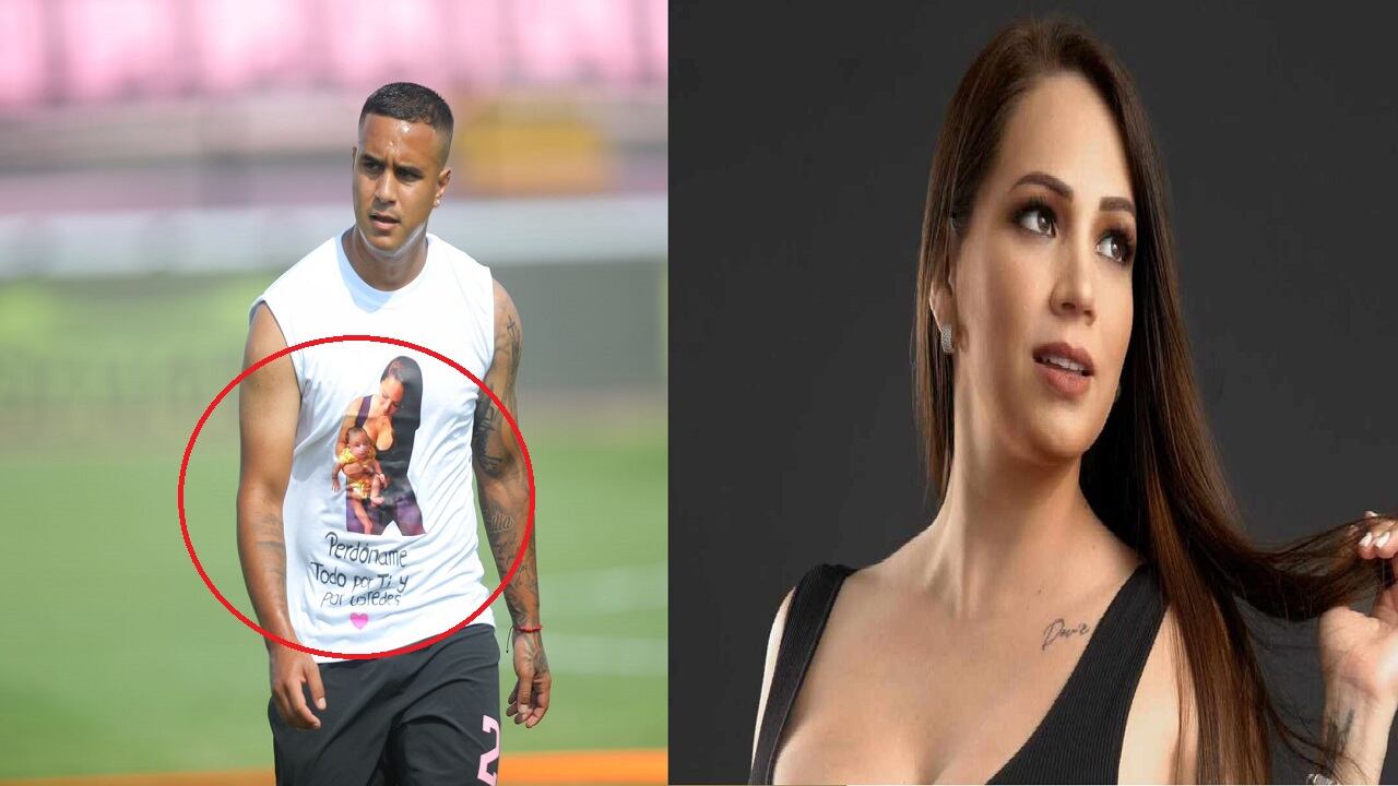 Jugador suplicó perdón. (Fotos: Violeta Ayasta/@photo.gec. - Instagram)