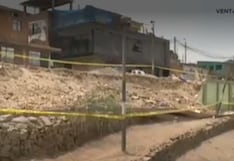 Colapsa cerco perimétrico de colegio Faustino Sánchez Carrión en Ventanilla