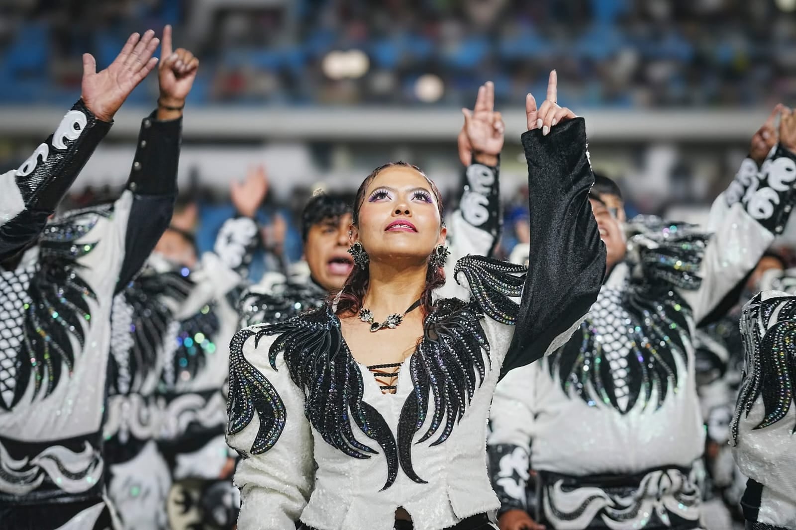 La agrupación alcanzó el mayor puntaje en la primera jornada del certamen folklórico, que reunió a más de 100 conjuntos y miles de espectadores.