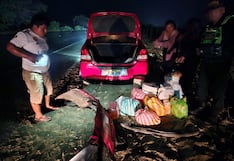 Piura: Un accidente en la Panamericana Norte deja cuatro personas heridas