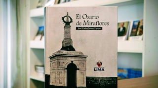 Este lunes 12 de enero se presenta el libro “El Osario de Miraflores”