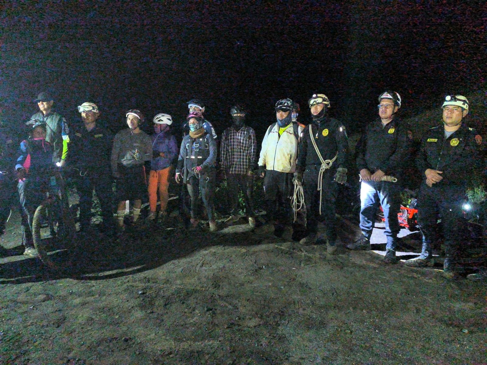Ciclistas fueron encontrados por policías de Polcar, comisarías de Ite y Sama y Unidad de Emergencia. (Foto: Difusión)