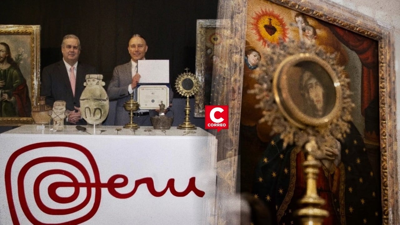 FBI devuelve 48 artefactos prehispánicos peruanos incautados durante operativos en Estados Unidos. Composición: Diario Correo.