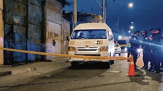 Matan a chofer de combi a pesar de la emergencia: Lo asesinan en pleno recorrido en Ventanilla