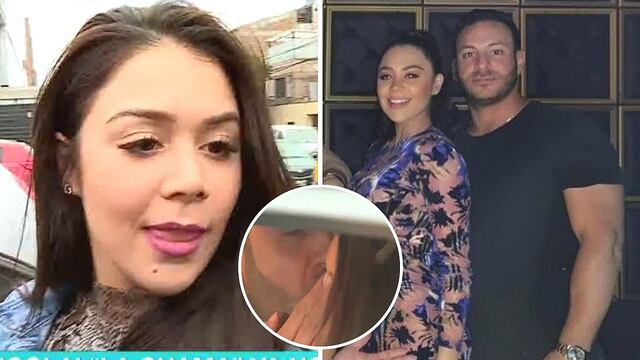 Alexandra Méndez se luce feliz junto a su nueva pareja y se besan ante cámaras (VIDEO)