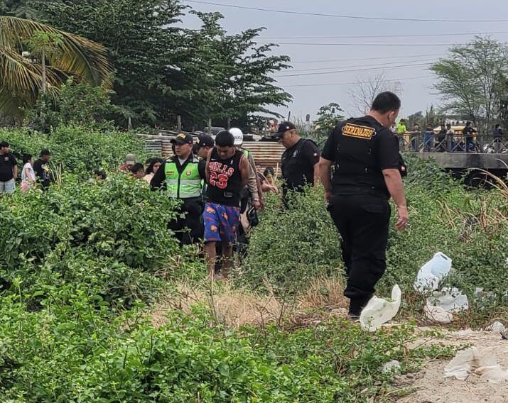 El sujeto al percatarse de los serenos intentó escapar por unos matorrales