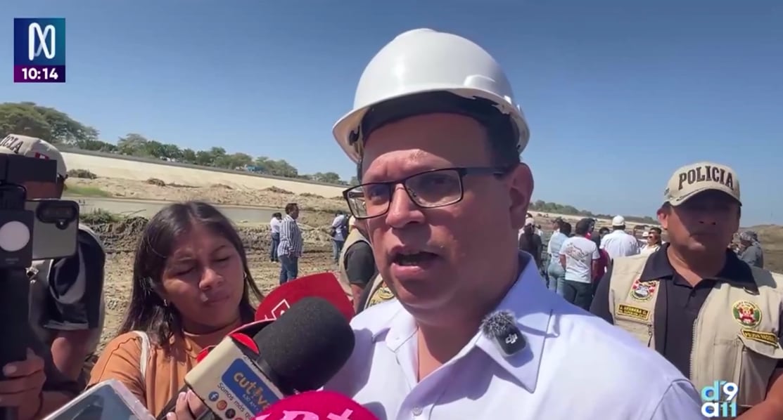 El titular del Midagri informó que se acelerarán los trabajos en los ríos para ampliar su capacidad y reducir el riesgo de desbordes en Piura y otras regiones del norte.
