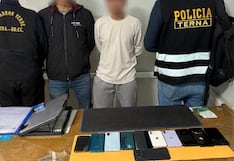 Capturan a presunta banda por receptación de celulares robados en Arequipa