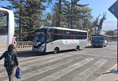 Transporte público vuelve a la normalidad en Arequipa tras paro de conductores