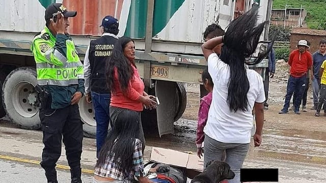 Huánuco: motociclista fallece tras impactar contra pesado camión