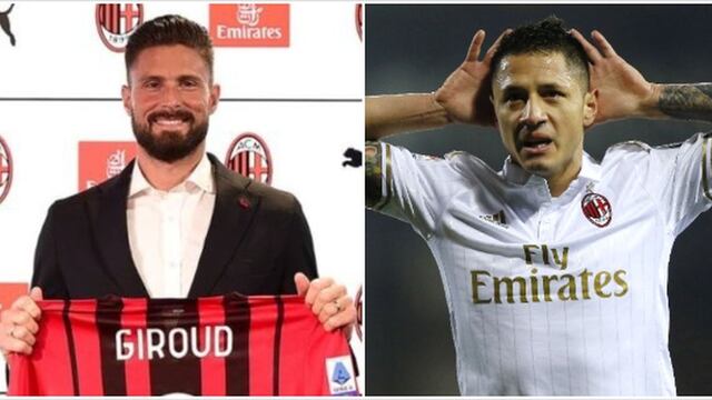 Lapadula, Giroud y más: las últimas 20 figuras con la ‘9’ en AC Milan (FOTOS)