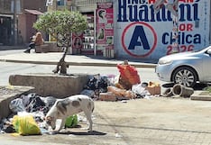 Cierran botadero y toneladas de basura se quedan en la calle en Chilca