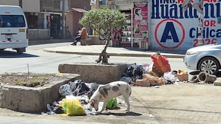 Cierran botadero y toneladas de basura se quedan en las calles del distrito de Chilca