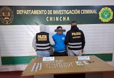 Chincha: cae “cabo” que llevaba en mototaxi más de 300 ketes de pasta básica de cocaína
