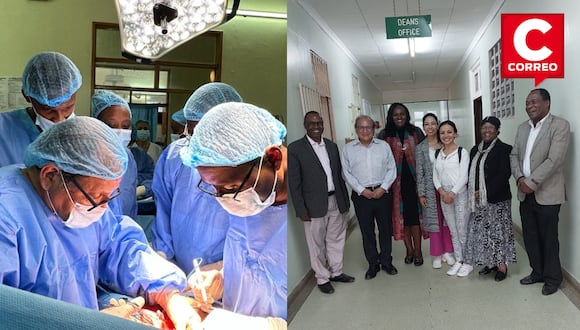 Médicos del INEN ofrecen capacitan en el tratamiento de cáncer de hígado a cirujanos de Kenia