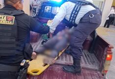 Arequipa: Obrero intenta asesinar a su exesposa en la calle (VIDEO)