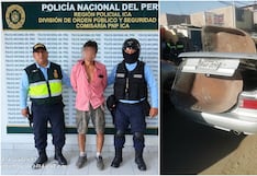 Ica: persecución termina con intervención de conductor que trasladaba carretillas presuntamente robadas