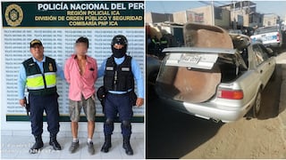 Ica: persecución termina con intervención de conductor que trasladaba carretillas presuntamente robadas