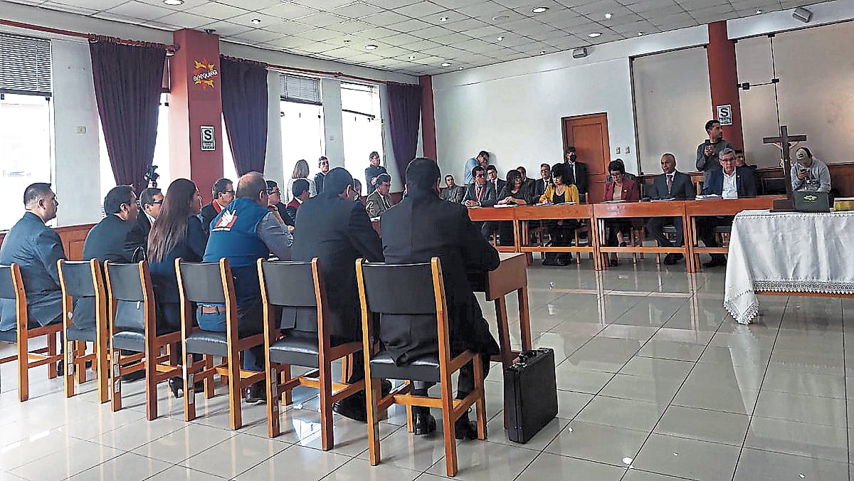 La Defensoría del Pueblo presentó las cifras alarmantes de corrupción en Arequipa. Foto: Gobierno Regional de Arequipa.