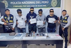 Nasca: iban en mototaxi con tres pistolas con municiones, drogas y hasta una granada tipo piña