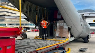 Terremotos en Venezuela: avión FAP con 14 toneladas de ayuda humanitaria aterrizó en Caracas