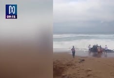 Continúa la búsqueda de cuatro pescadores desaparecidos tras naufragio en el mar de Paracas