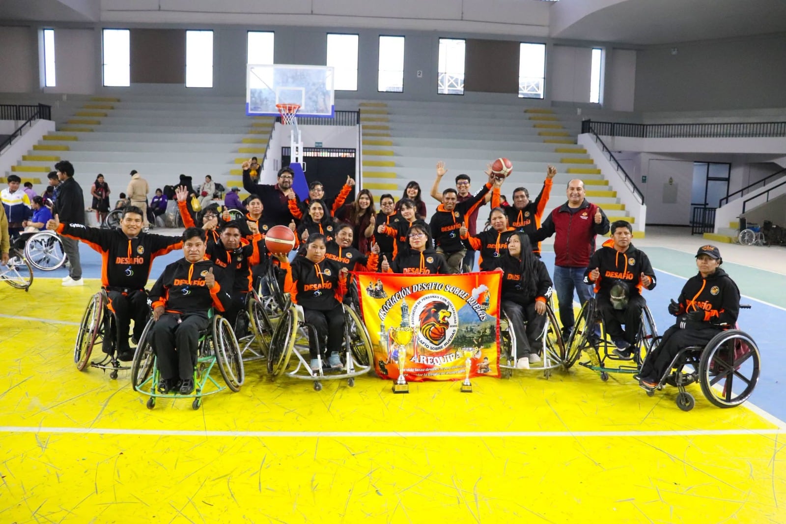 Arequipa como sede del baloncesto sobre silla de ruedas. Foto: Gobierno Regional de Arequipa.