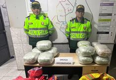 Hombre abandona 28 kilos de marihuana en Terrapuerto de Trujillo
