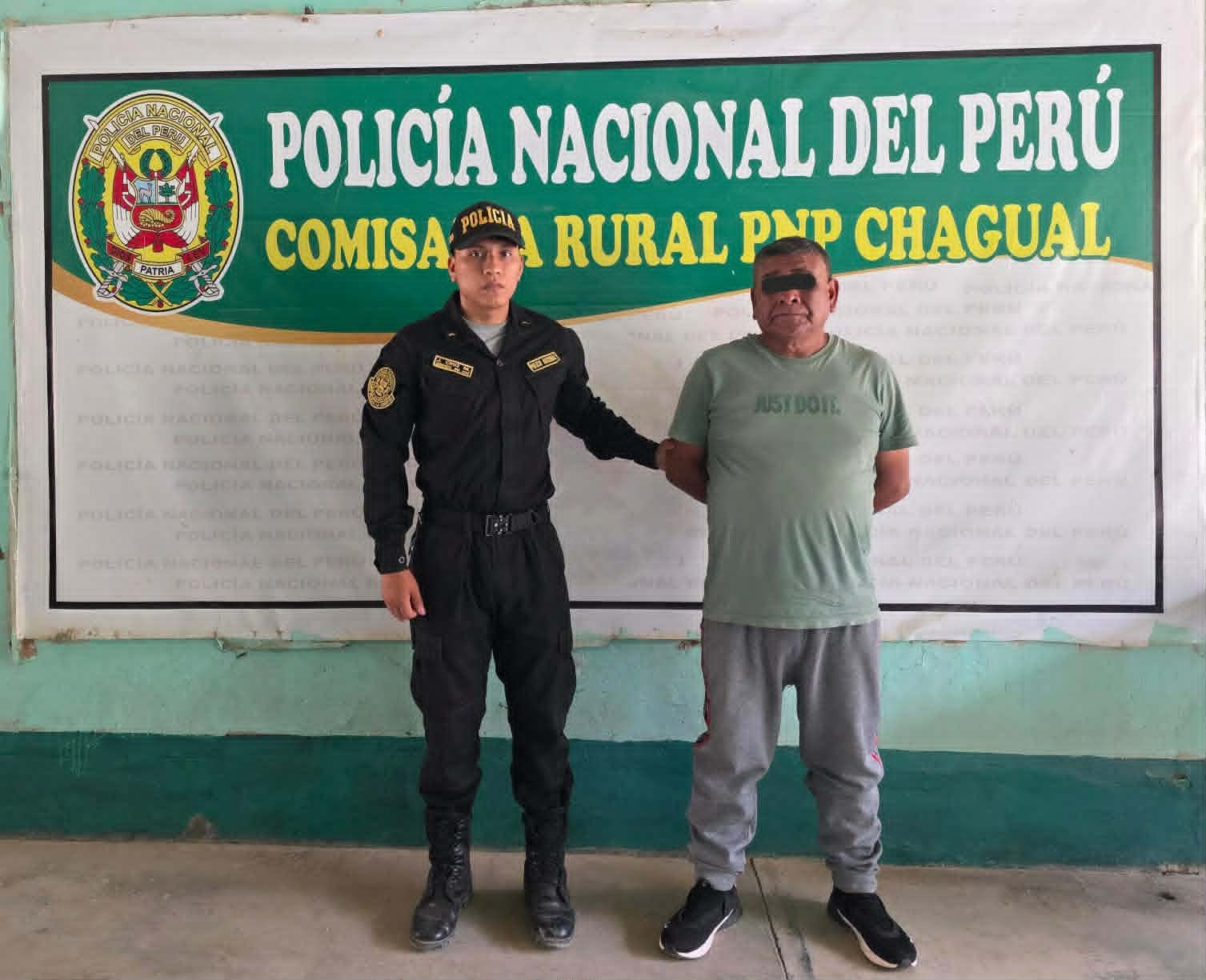 Fue detenido durante operativo en el sector Calquiche, distrito de Pataz.
