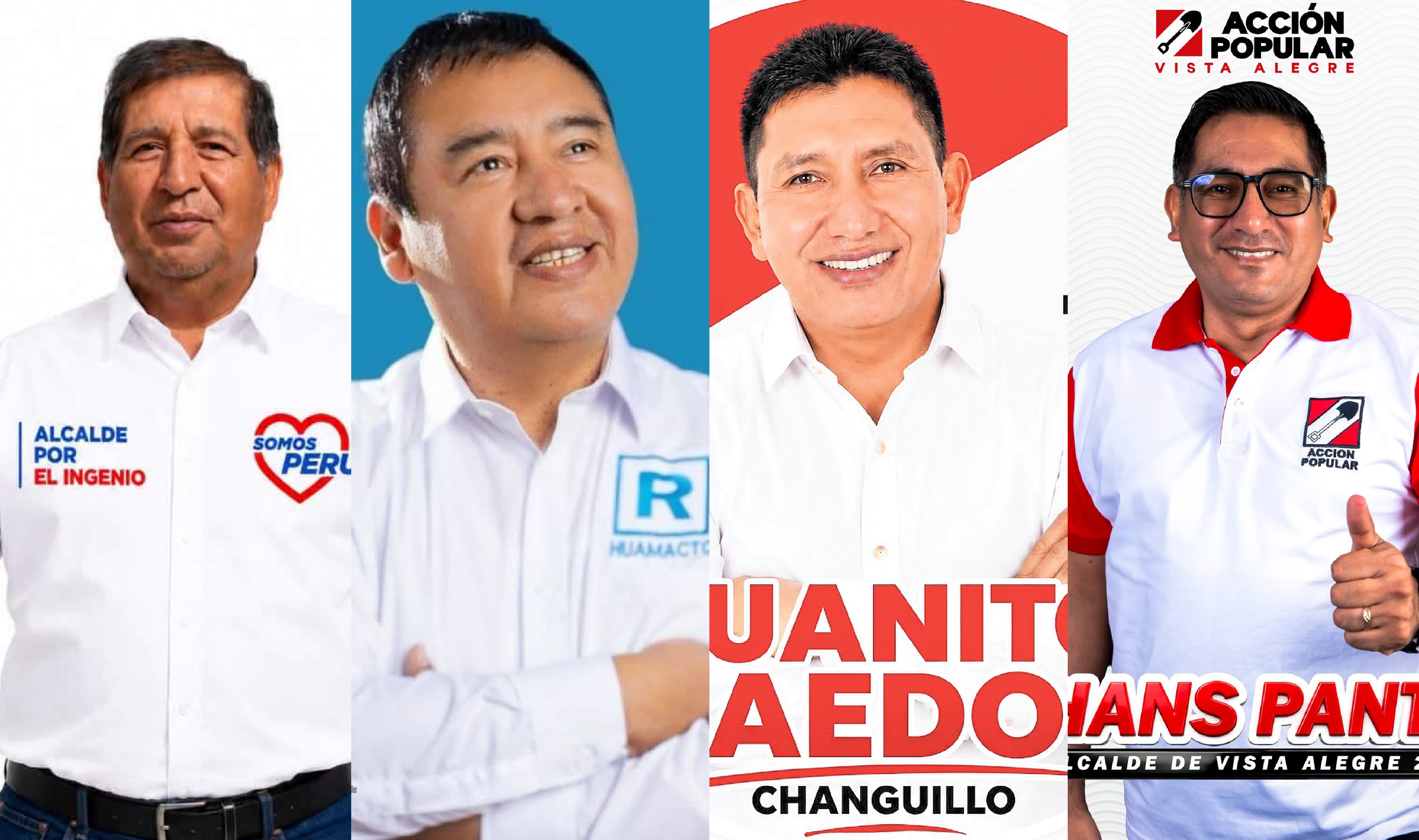 Elecciones 2026: cuatro nuevos alcaldes distritales 2027 - 2023 en la provincia de Nasca