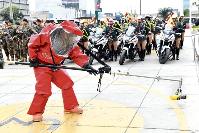 Unidades especiales estarán de guardia durante el evento.