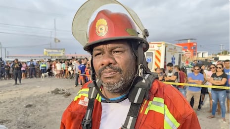 Piden oración por Rudy Huaytán, histórico bombero en la provincia de Ica