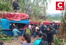 Ucayali: Rescatan a más de 80 pasajeros tras hundimiento de embarcación