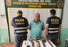 La Libertad: “El Viejo” cae con cuatro escopetas y municiones en Virú