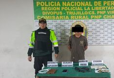 La Libertad: Atrapan a menor con artefactos explosivos y stickers extorsivos