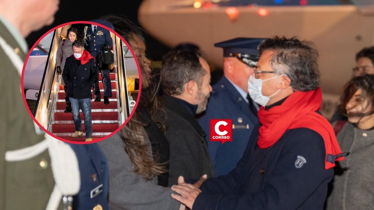 Gustavo Petro llega a Washington para reunión crucial con Donald Trump en la Casa Blanca. Composición: Diario Correo.