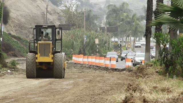 Costa Verde: Nuevo carril luce erosionado en tramo de Miraflores (VIDEO)