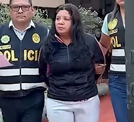 La tía Pamela Benavides fue enviada al penal el 23 de noviembre y luego fue liberada el 24 de diciembre. (Foto: Difusión)