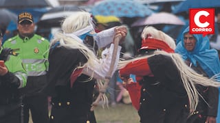 La majestuosidad del gamonal y la furia del valeroso chinchilpo en Huayucachi (FOTOS)