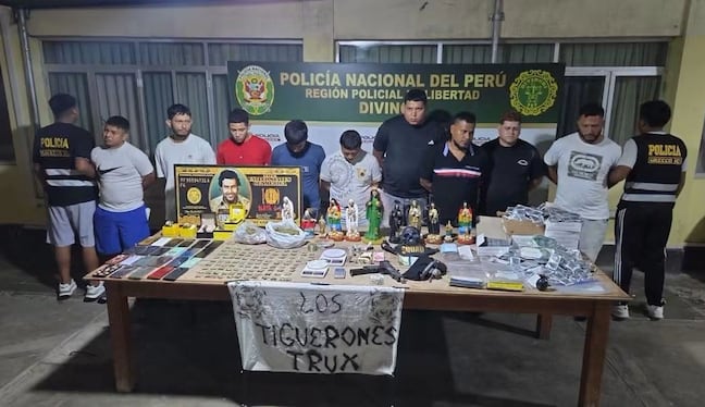 Agencia de Estados Unidos y policías peruanos atraparon en un búnker de Huanchaco a nueve ciudadanos ecuatorianos en posesión de armas, drogas y explosivos.