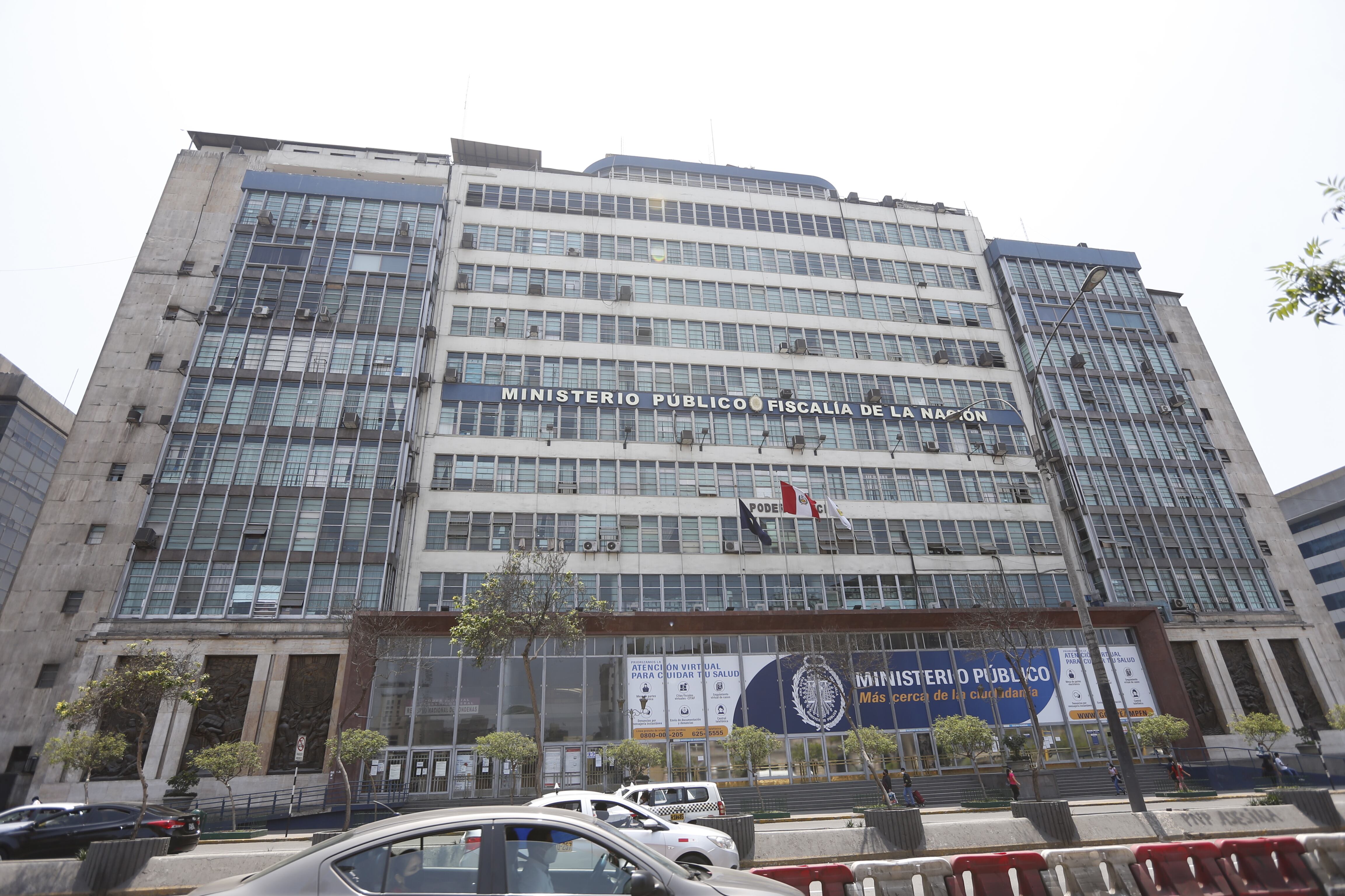 Fiscalía de la Nación. Foto: GEC