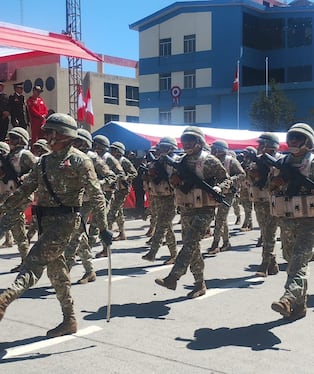 Puno: Juliaca se viste de rojo y blanco para celebrar las Fiestas Patrias