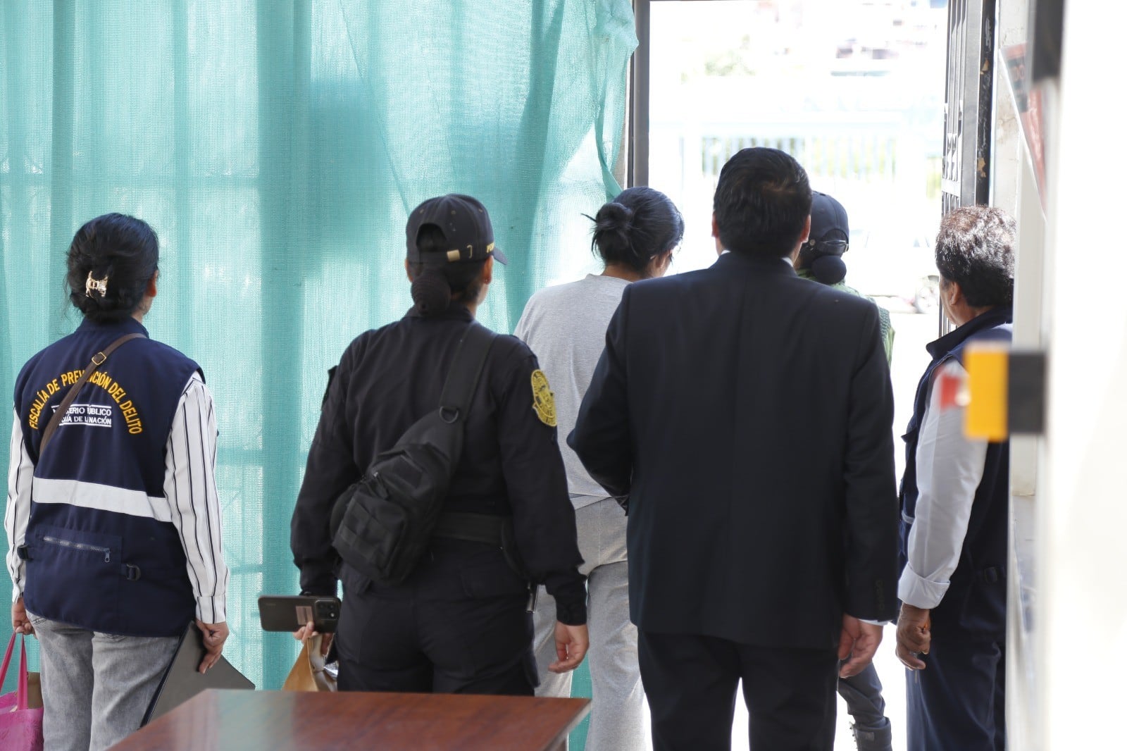 Postulante fue intervenida en prueba aplicada el sábado. (Foto: Difusión)