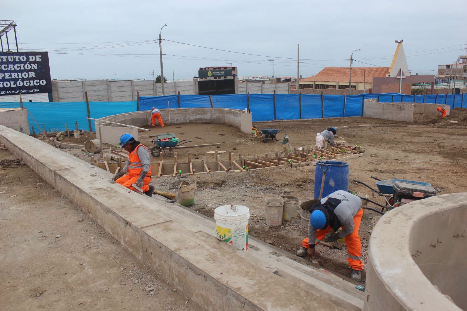 Reversión del terreno hacia la Municipalidad de Islay fue aprobada después del inicio de la obra en Alto Inclán. Foto: Municipalidad Provincial de Islay.